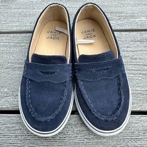JANIE & JACK SUEDE LOAFERS